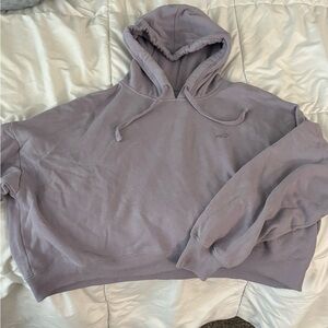Hollister Lilac Hooded Women's Sweater